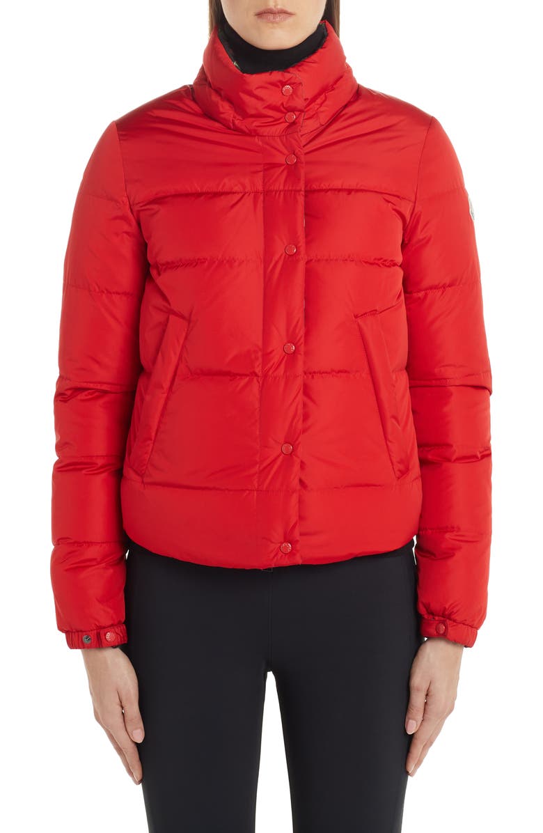 Moncler Koura Reversible Floral Print Down Jacket, Alternate, color, 