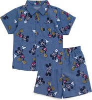 Disney Mickey Mouse Romper Dress and Shorts Set