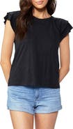 PAIGE Linnea Ruffle Sleeve T-Shirt