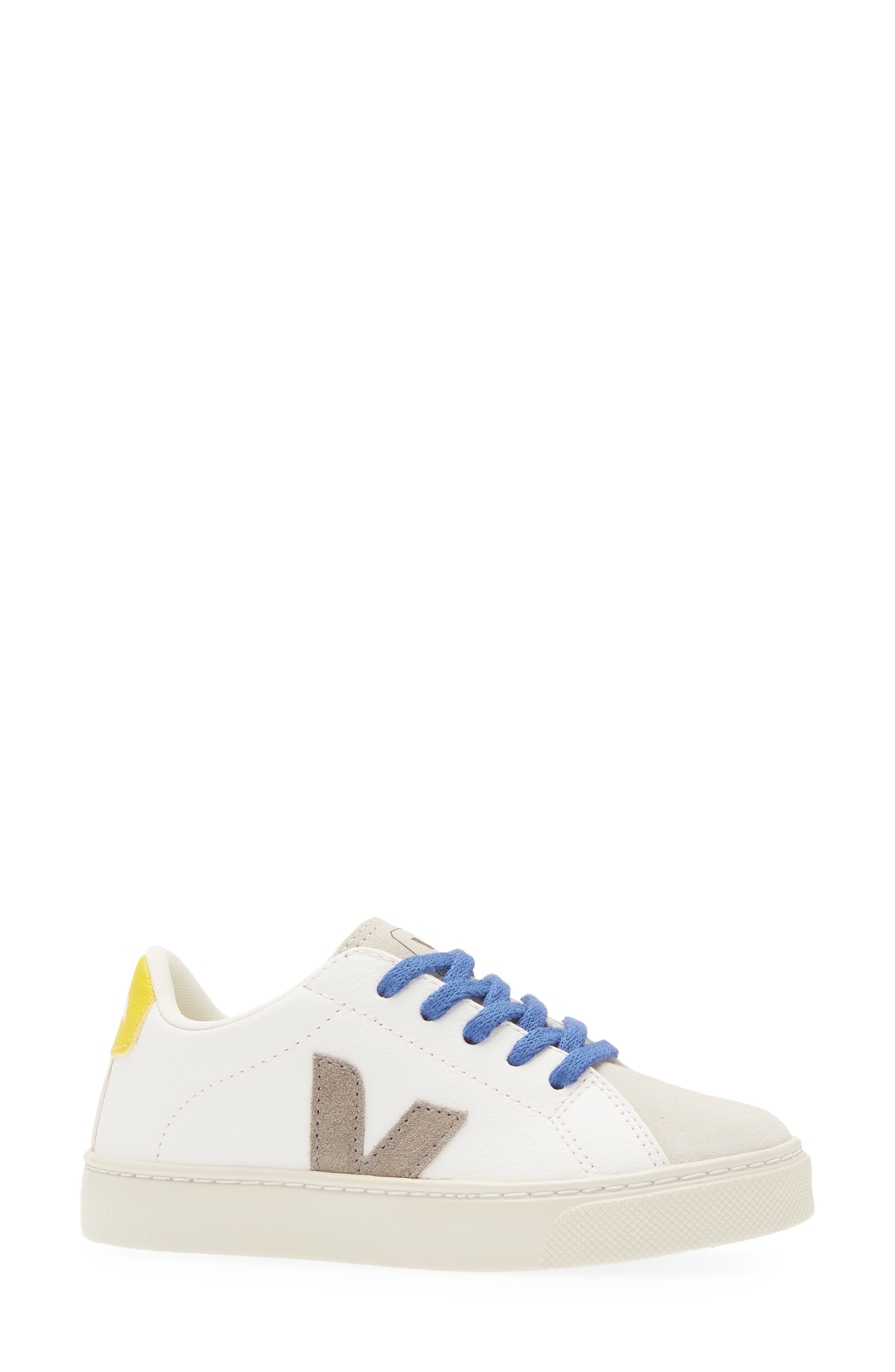 Veja Small Lace-Up Esplar Sneaker, Alternate, color, Extra White Moonrock Tonic