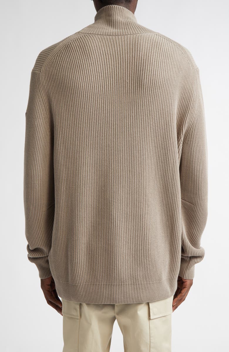 Moncler Ciclista Cotton Turtleneck Sweater, Alternate, color, 