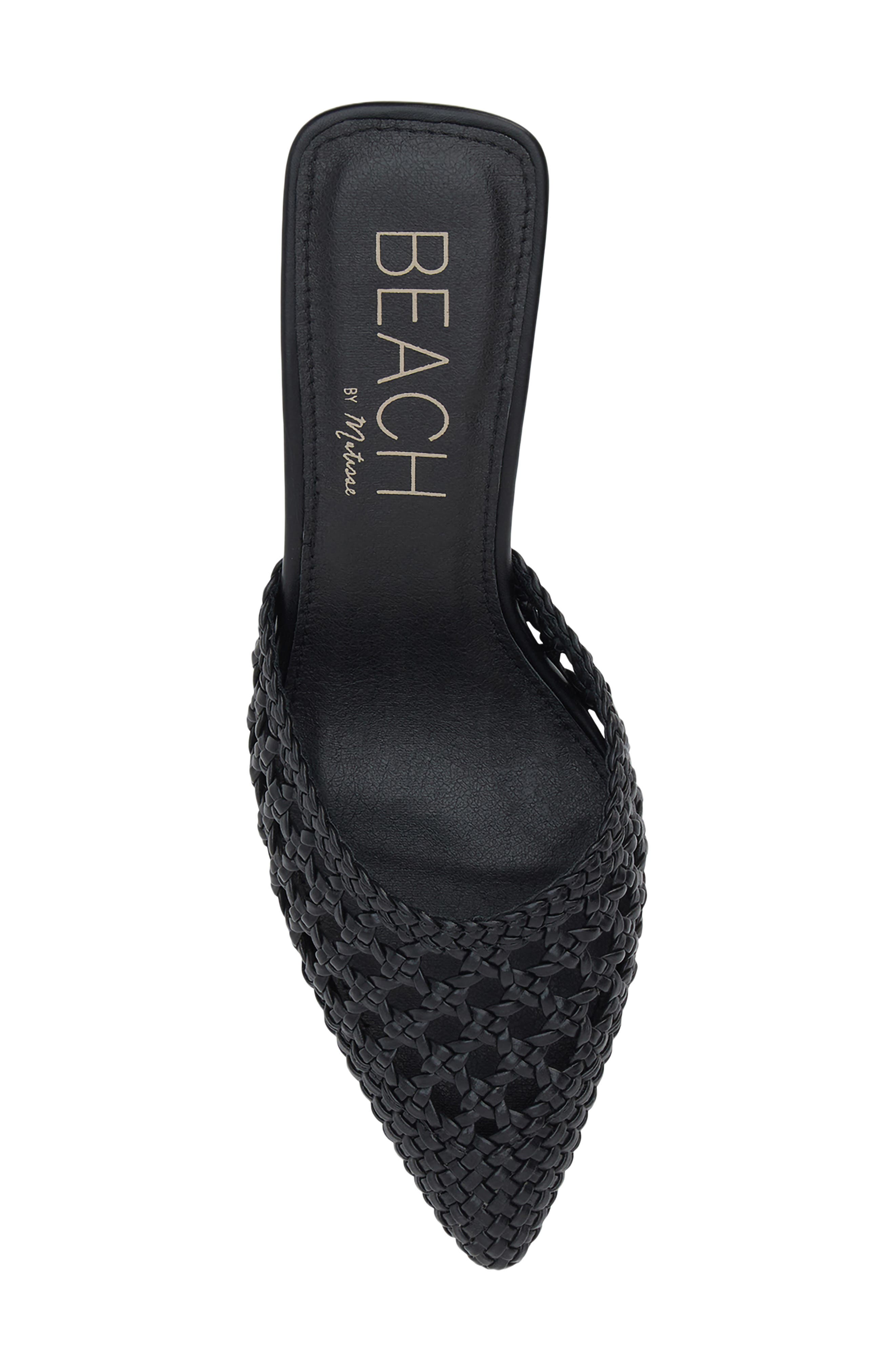 Coconuts by Matisse Tia Mule, Alternate, color, Black