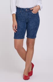 NYDJ Ella Side Slit Denim Shorts