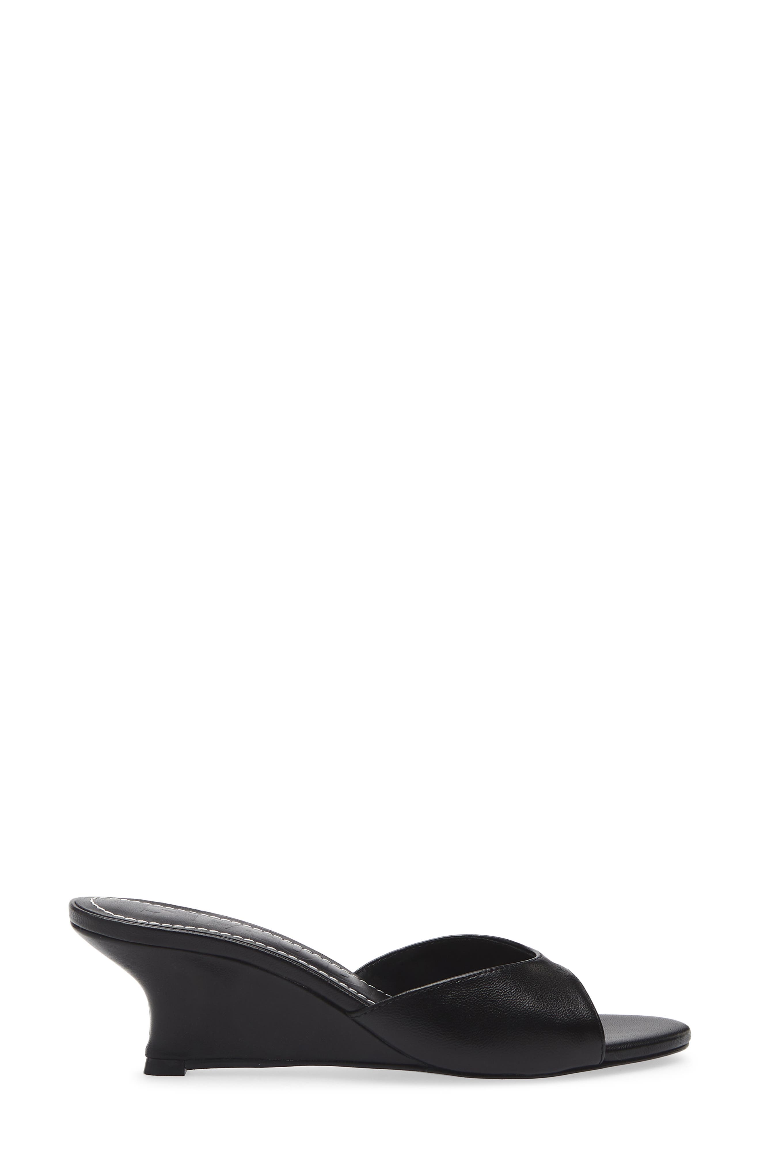 STAUD Brigitte Wedge Sandal, Alternate, color, Black