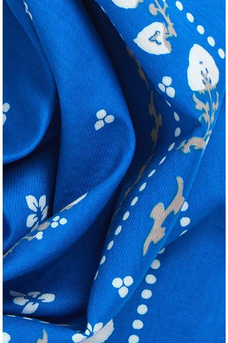 Floral Western Bandana, Alternate, color, BLUE FLORAL