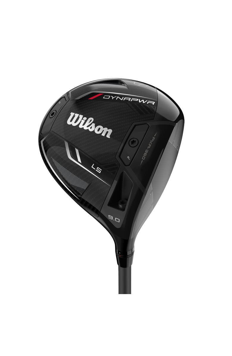 WILSON Dynapwr LS Right Hand Mens Driver - 9 / Tt Denali Black / X-stiff, Main, color, Black