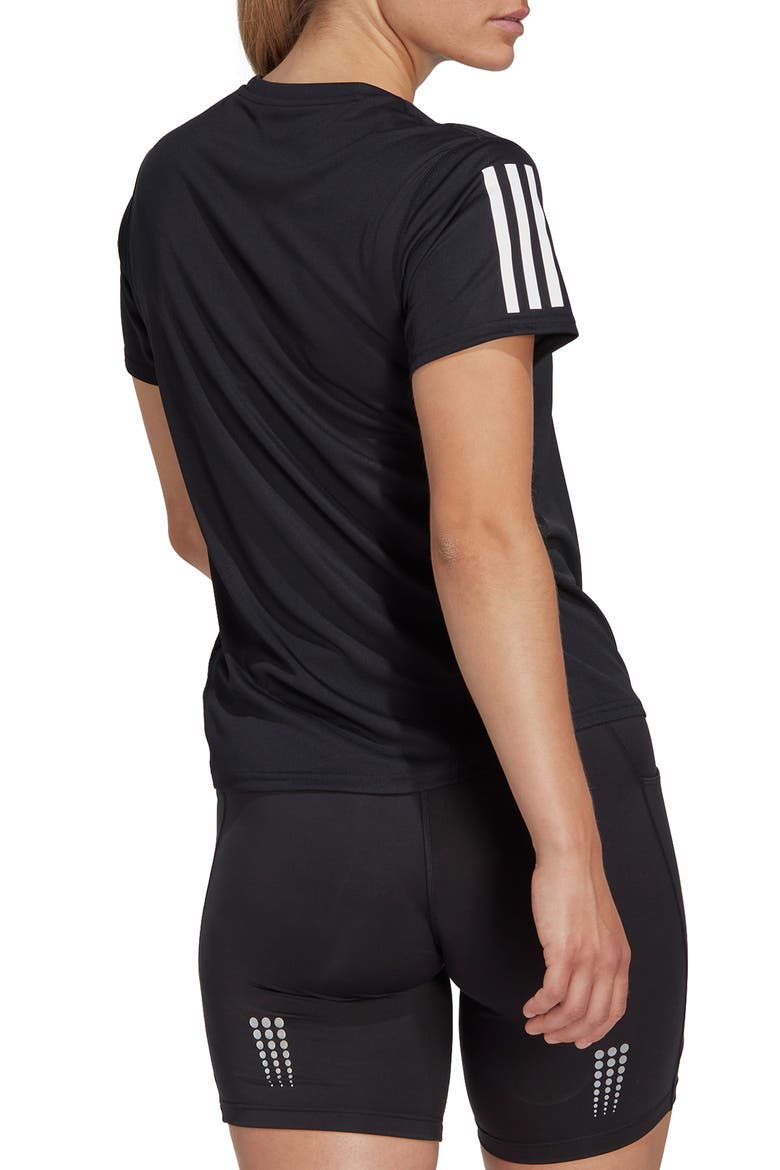 Own the Run Tee, Alternate, color, BLACK