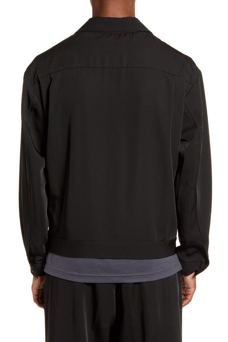 Pala Shirt Jacket, Alternate, color, BLACK