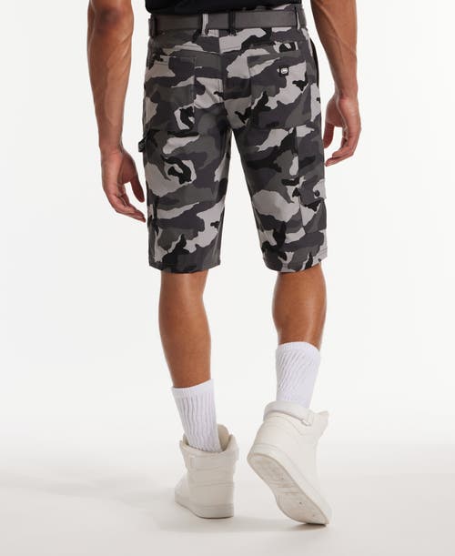 Ecko Unltd . Keep Tabs On Belted Cargo Short