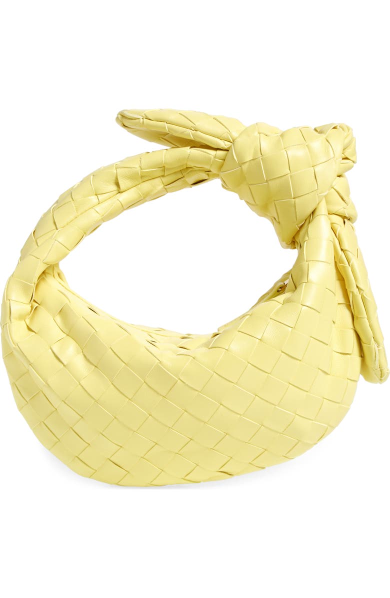 Bottega Veneta Mini Jodie Intrecciato Leather Top Handle Bag, Alternate, color,