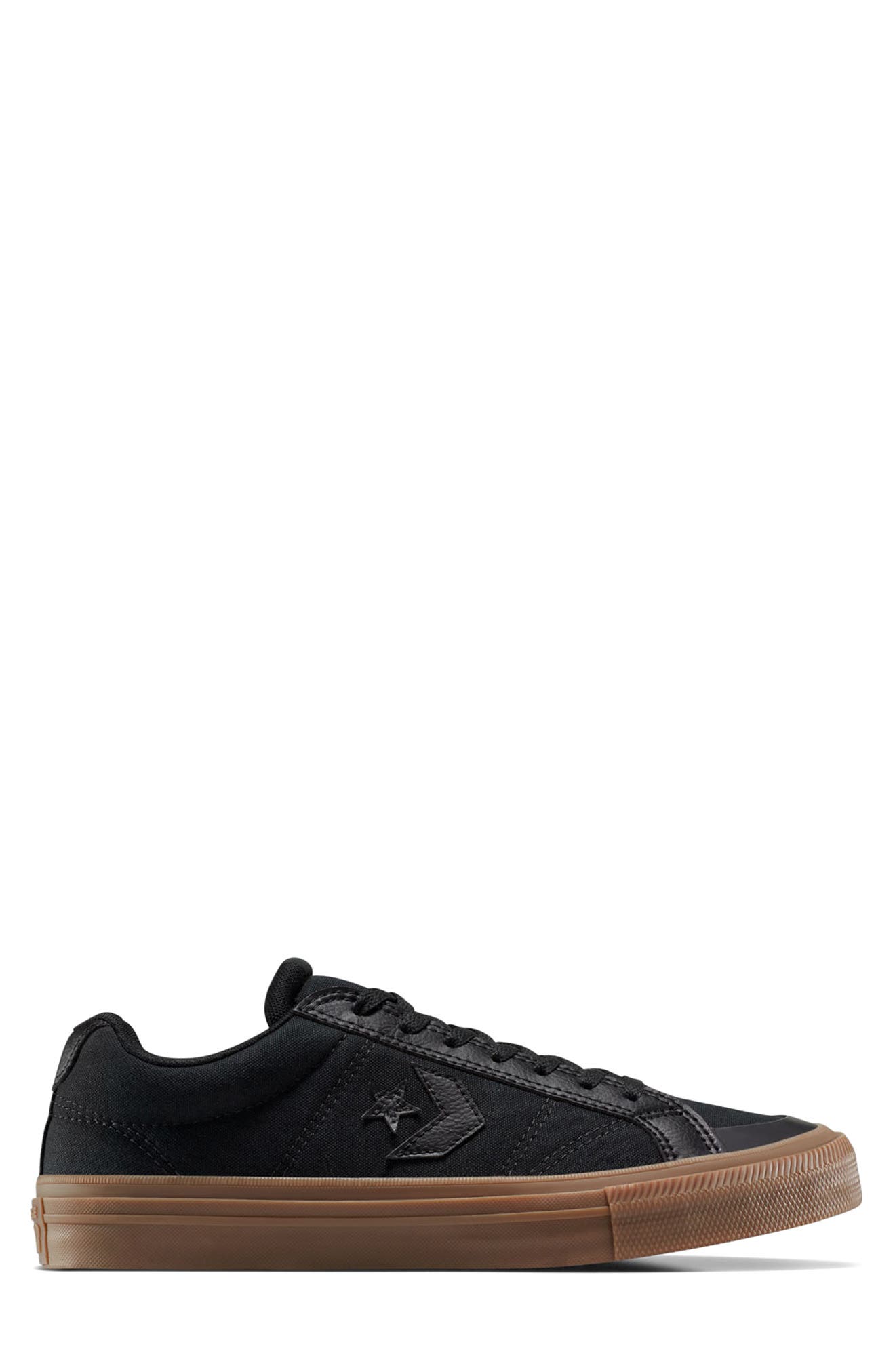 Converse Sport Casual Ox Low Top Sneaker, Alternate, color, Black/ Black/ Gum