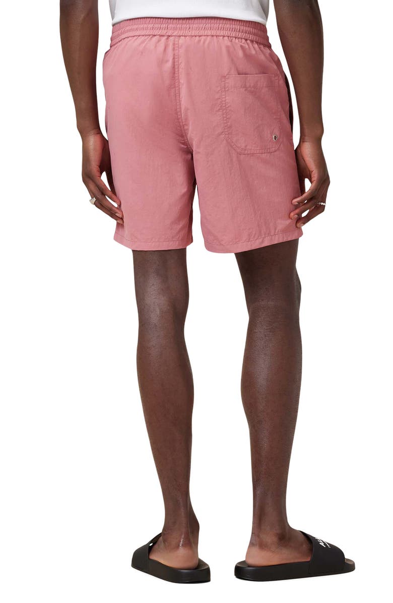 AllSaints Tierra Swim Trunks, Alternate, color, Amara Pink