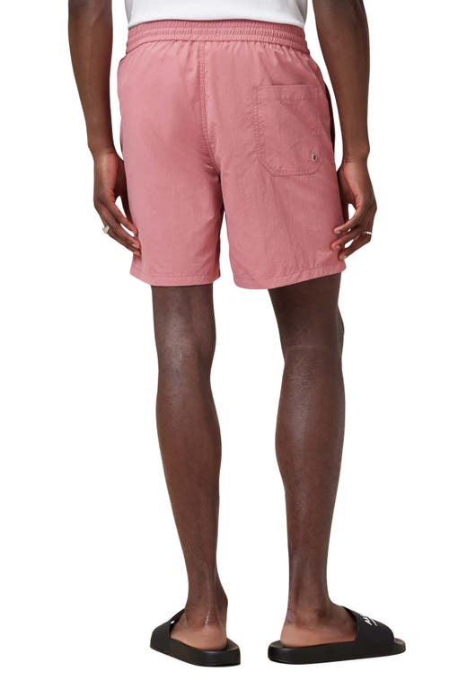 Allsaints Tierra Swim Trunks In Amara Pink