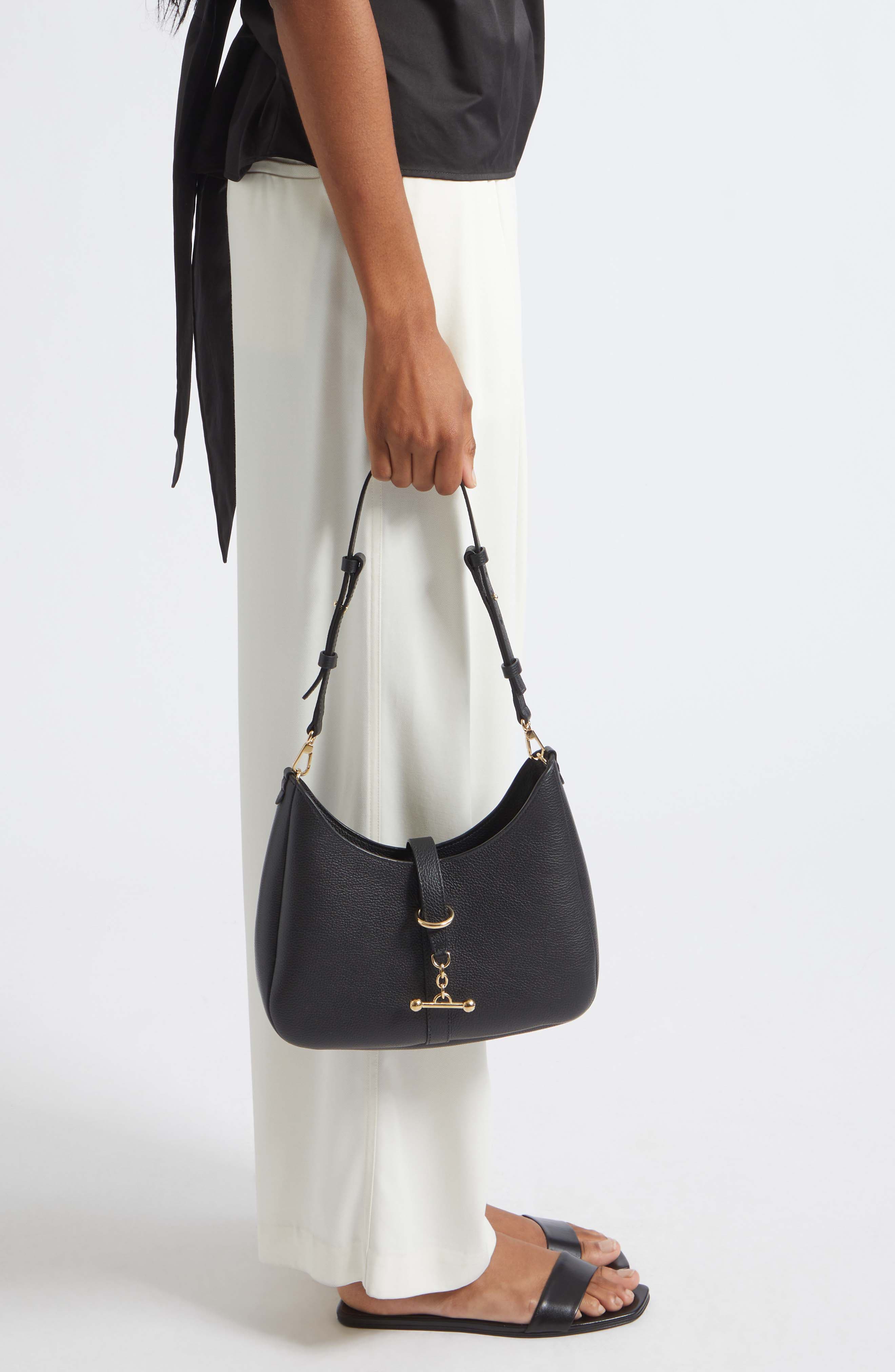 Kite Sling Crossbody Bag, Alternate, color, BLACK