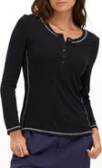 Threads 4 Thought Alida Feather Rib Henley