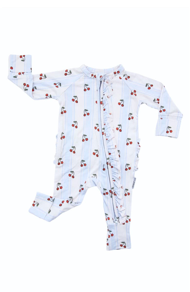 Charlie Lou Baby<sup>®</sup> Ruffle Converitble Romper, Main, color, Multicolored