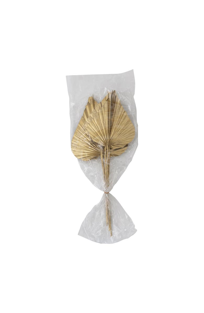 Storied Home Dried Natural Sun Cut Palm Bunch, Main, color, White