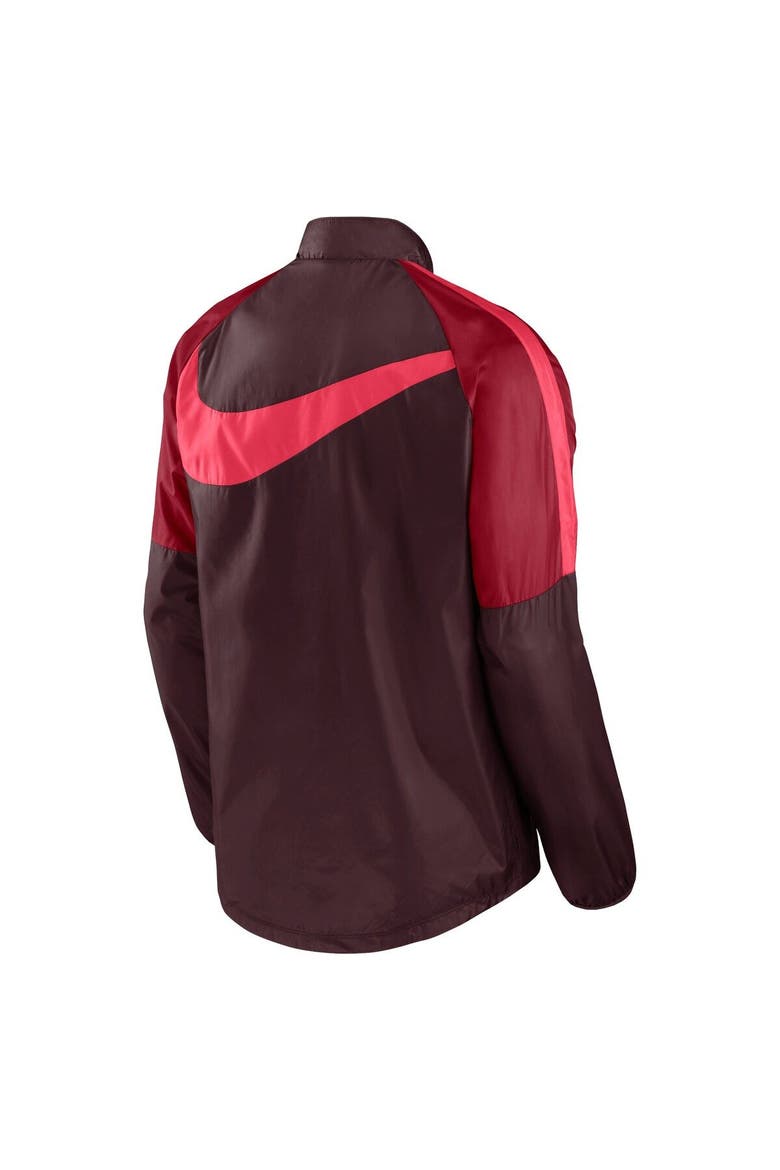 Men's Nike Burgundy Liverpool Academy AWF Full-Zip Jacket, Alternate, color, Burgundy