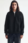 H&M Loose Fit Half-Zip Sweatshirt