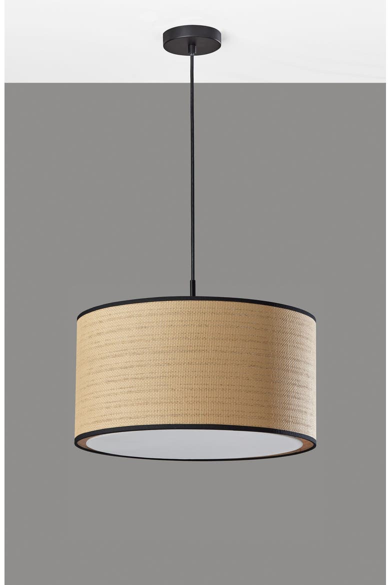 Harvest Large Pendant Light, Alternate, color, BLACK