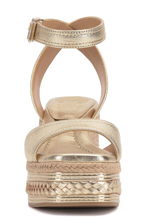 Shop Vince Camuto Lilla Ankle Strap Platform Wedge