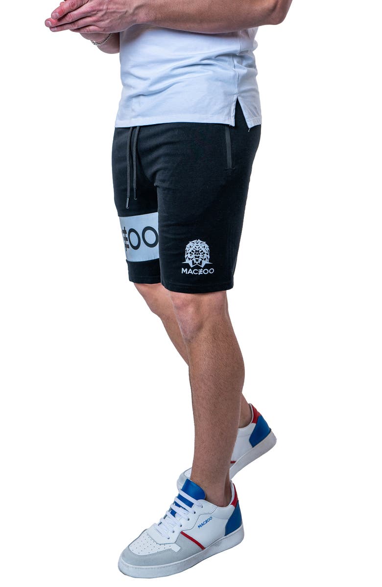 Maceoo Insignia Shorts, Alternate, color, Black