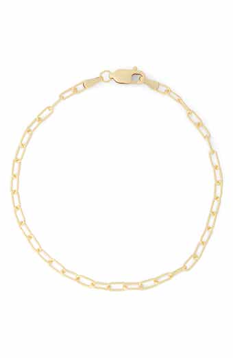 FUZION CREATIONS Paper Clip Chain Bracelet