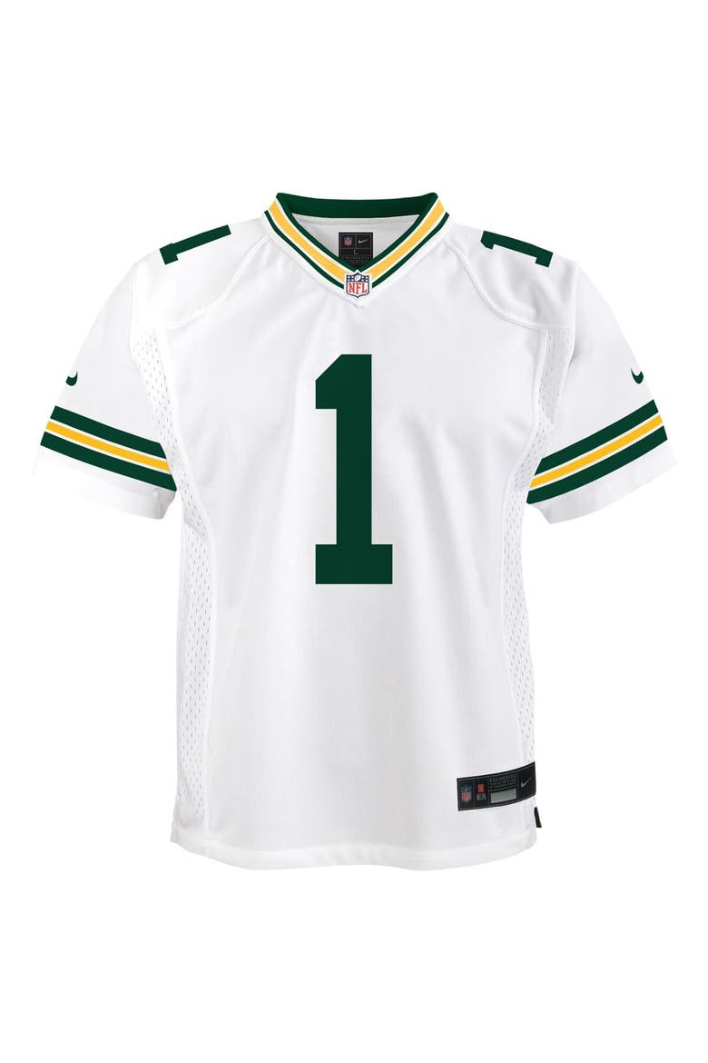 Youth Nike Micah Parsons White Green Bay Packers White Game Jersey, Alternate, color, White