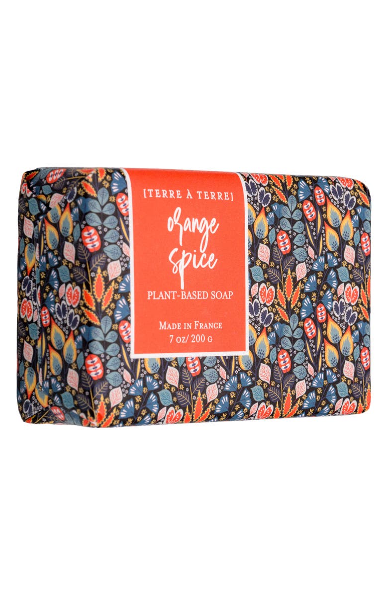 TERRA A TERRE Petit Fleur Orange Spice Bar Soap, Alternate, color, 