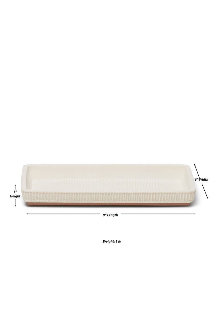 Resin Amenity Tray, Alternate, color, CREAM