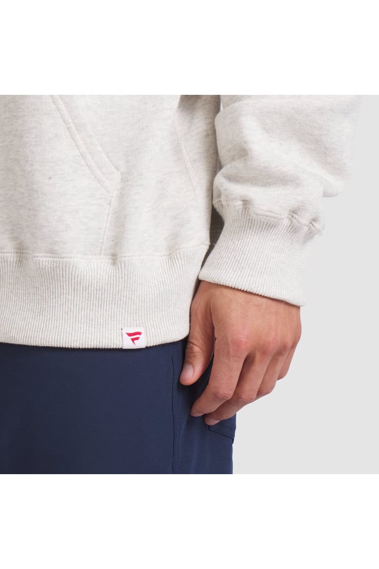 Men's Fanatics Cream Columbus Blue Jackets Made in Canada Pullover Hoodie, Alternate, color, Heather Gray