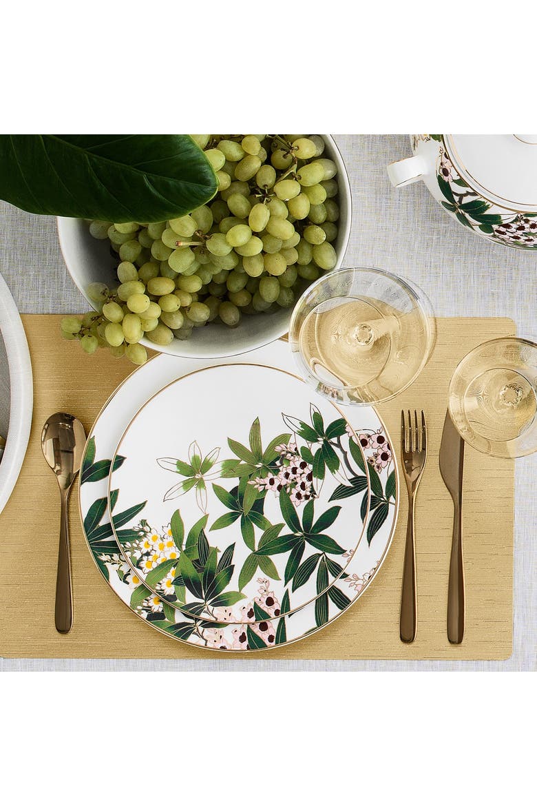 Belize plate, Alternate, color, White