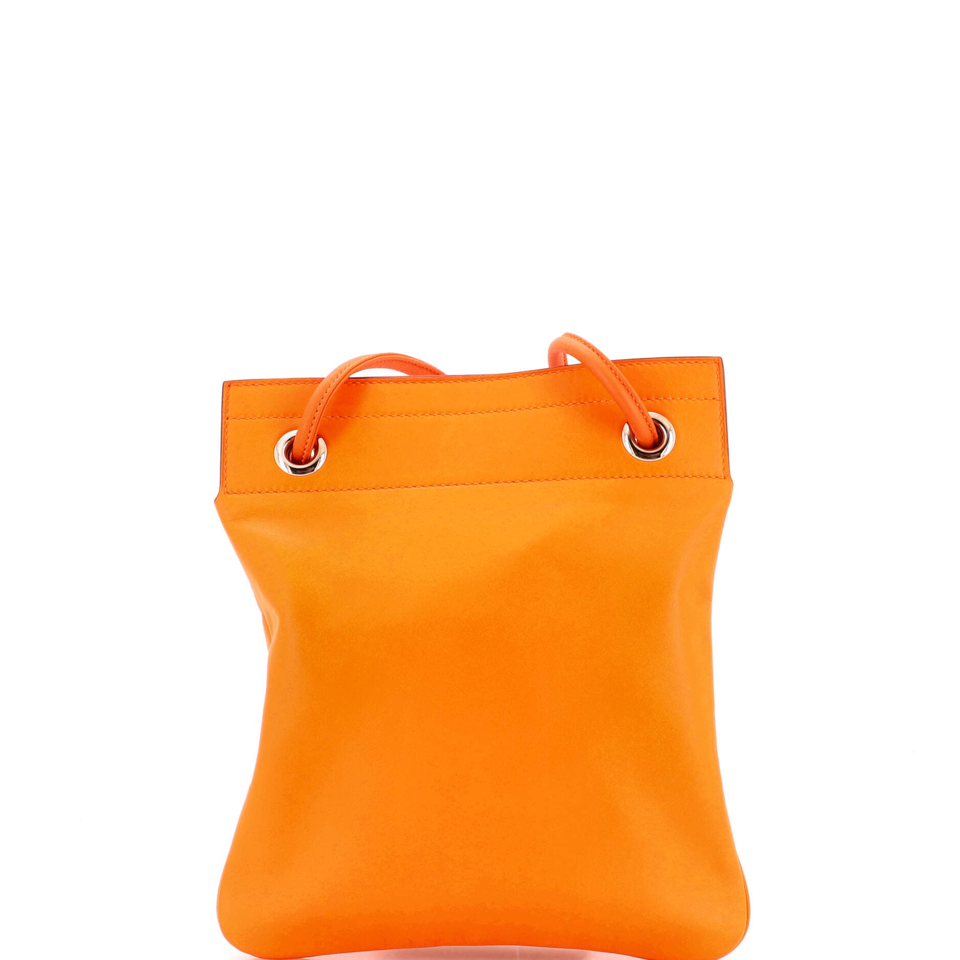 Aline Bag Milo Lambskin and Swift Mini, Alternate, color, Orange