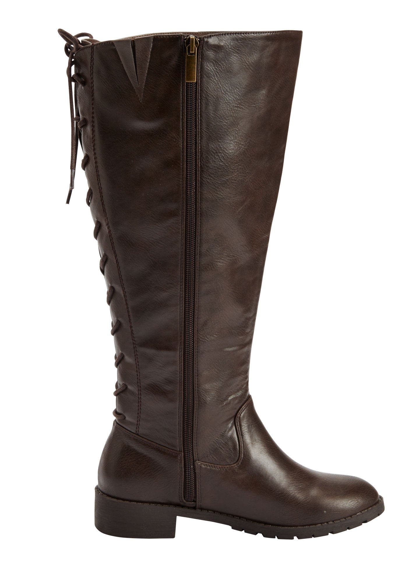 Comfortview The Charleston Tall Wide Calf Boot, Alternate, color, Black