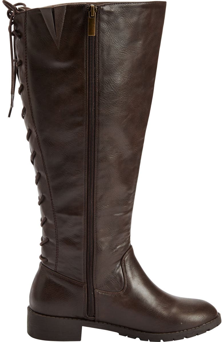 Comfortview The Charleston Tall Wide Calf Boot, Alternate, color, Black