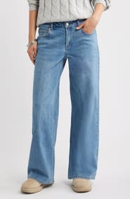 BP. Low Rise Baggy Wide Leg Jeans