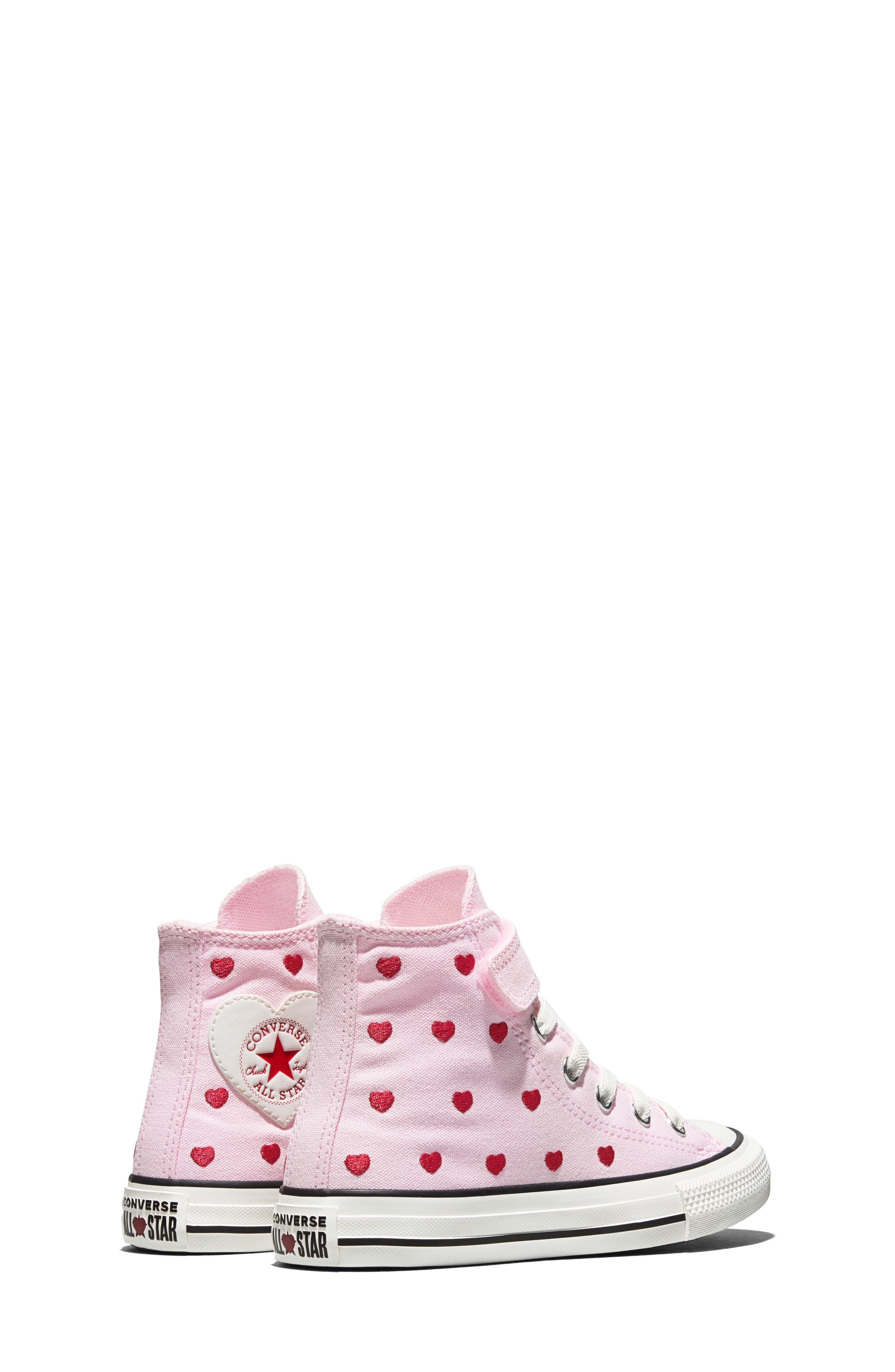 Converse Kids' Chuck Taylor<sup>®</sup> All Star<sup>®</sup> 1V High Top Sneaker, Alternate, color, New Found Bloom/ Vintage White