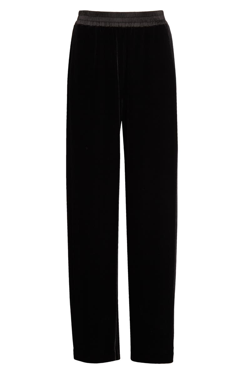 Emporio Armani Stretch Chenille Pants, Alternate, color, 