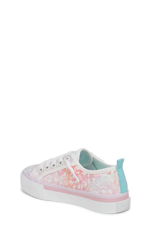 Shop Blowfish Malibu Kids' Cove Slip-on Sneaker In Pink Multi Twill Fabric