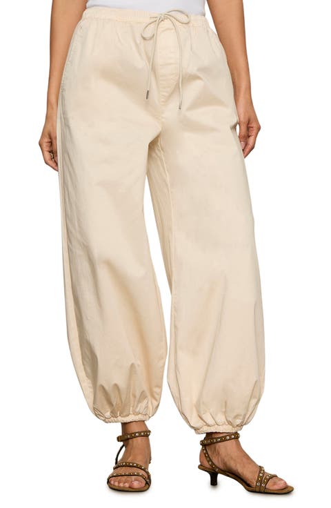 Float On Stretch Cotton Balloon Pants