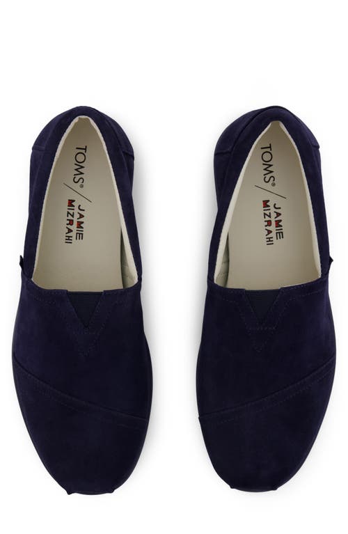 Toms X Jamie Mizrahi Alp Fwd Water Repellent Suede Slip-on Sneaker