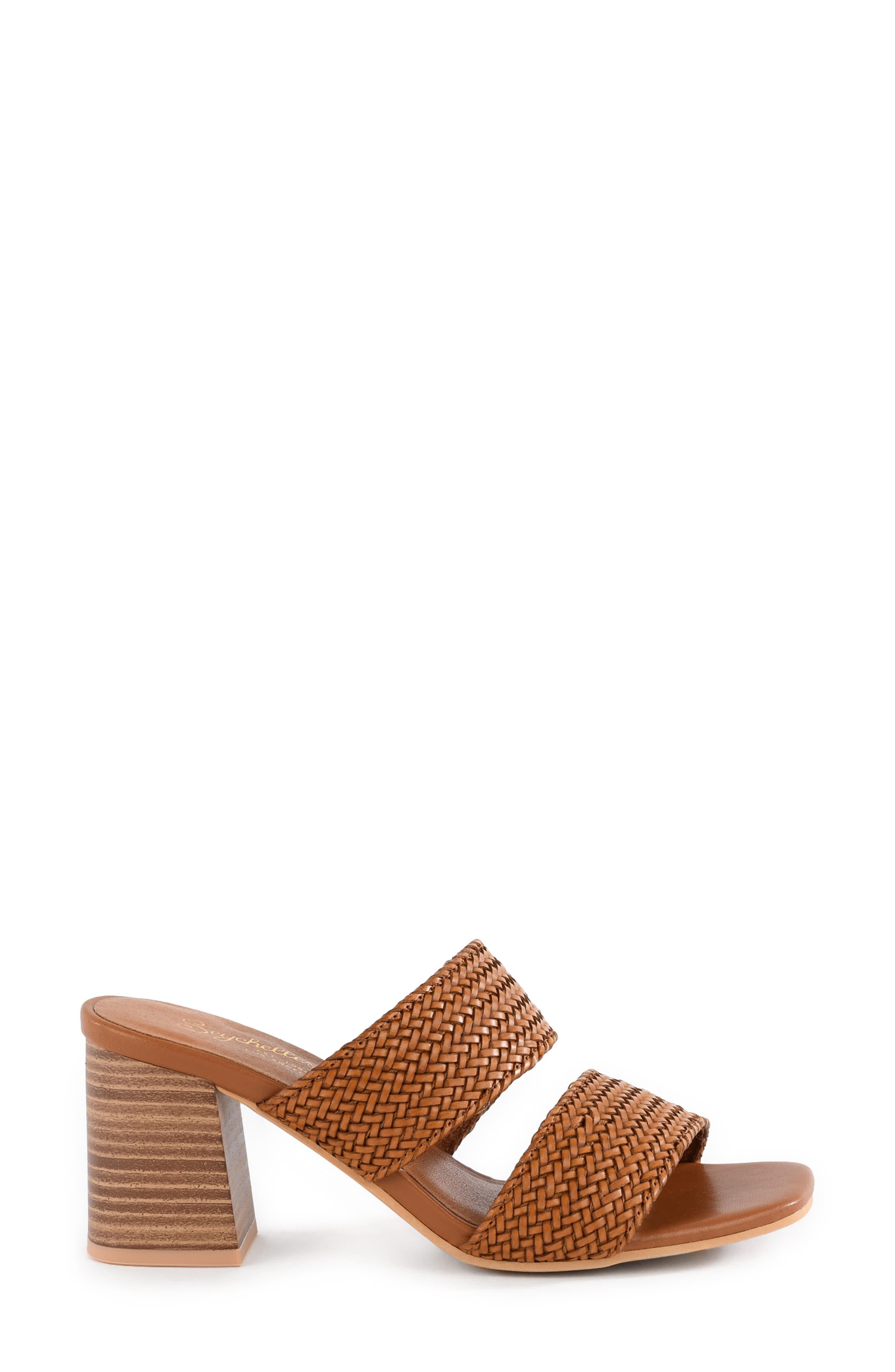 Seychelles Just Breathe Slide Sandal, Alternate, color, Cognac