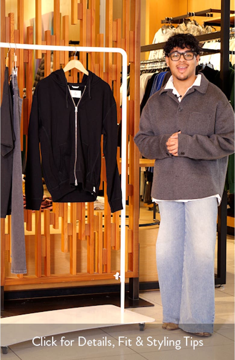 Midweight Terry Standard Full Zip Hoodie, sales video thumbnail