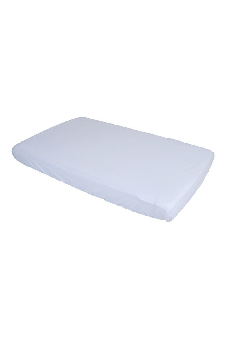 Lightweight Compact Crib Sheets - Set of 4 - White, Alternate, color, White