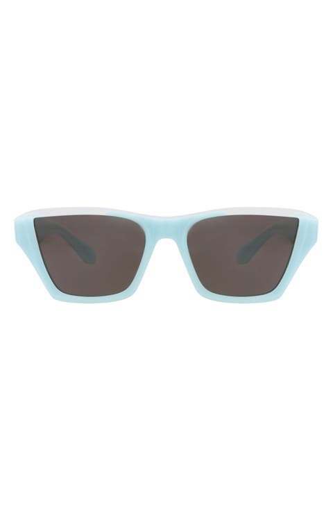 58mm Square Sunglasses
