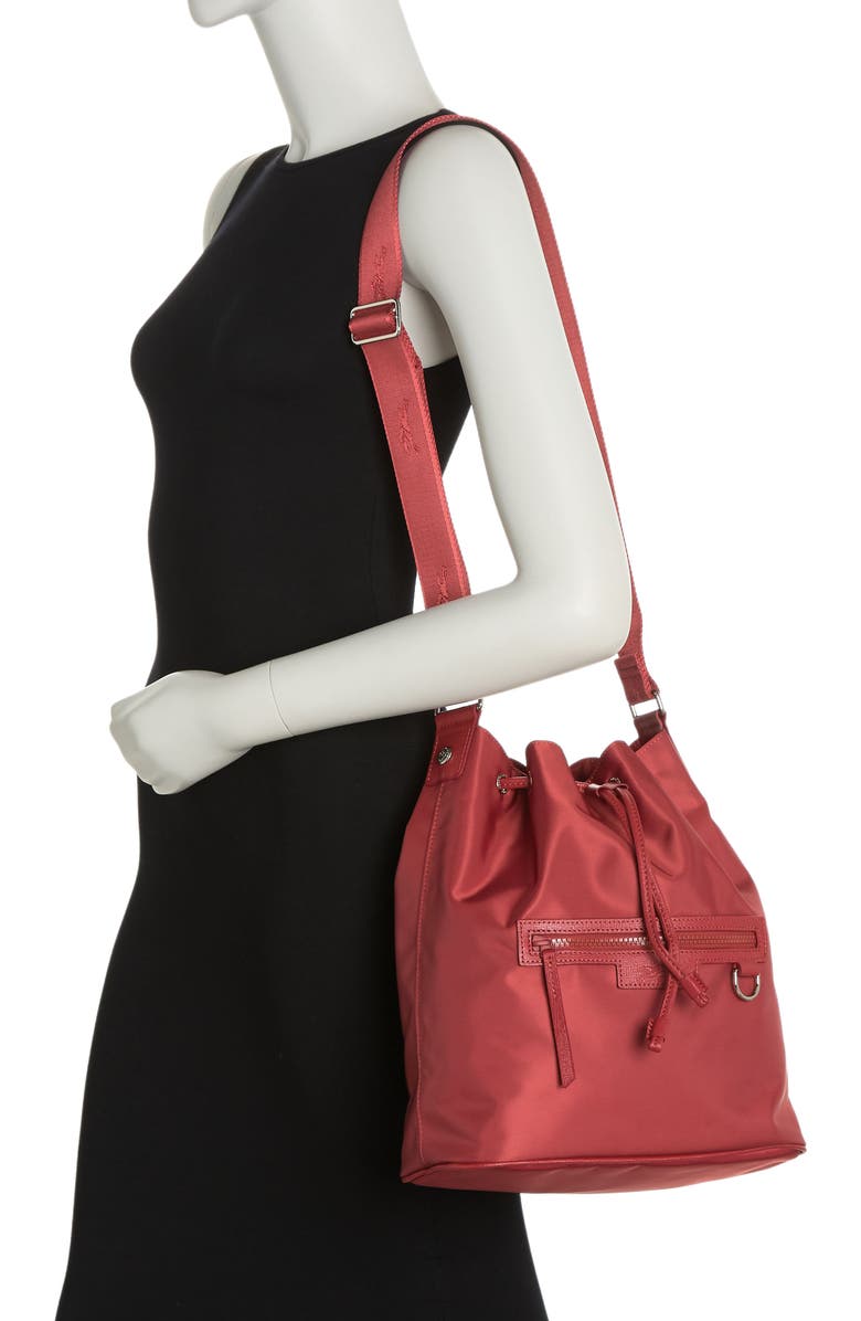 Longchamp Neoprene Bucket Bag, Alternate, color,