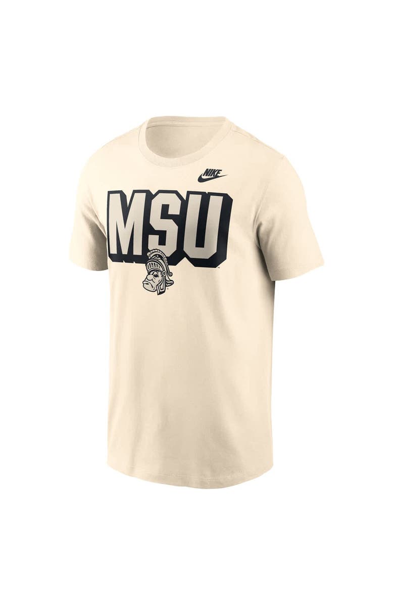 Nike Men's Nike Natural Michigan State Spartans Bold Fashion T-Shirt, Alternate, color, Natural