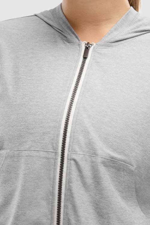 Peloton Dreamblend Full Zip In Gray
