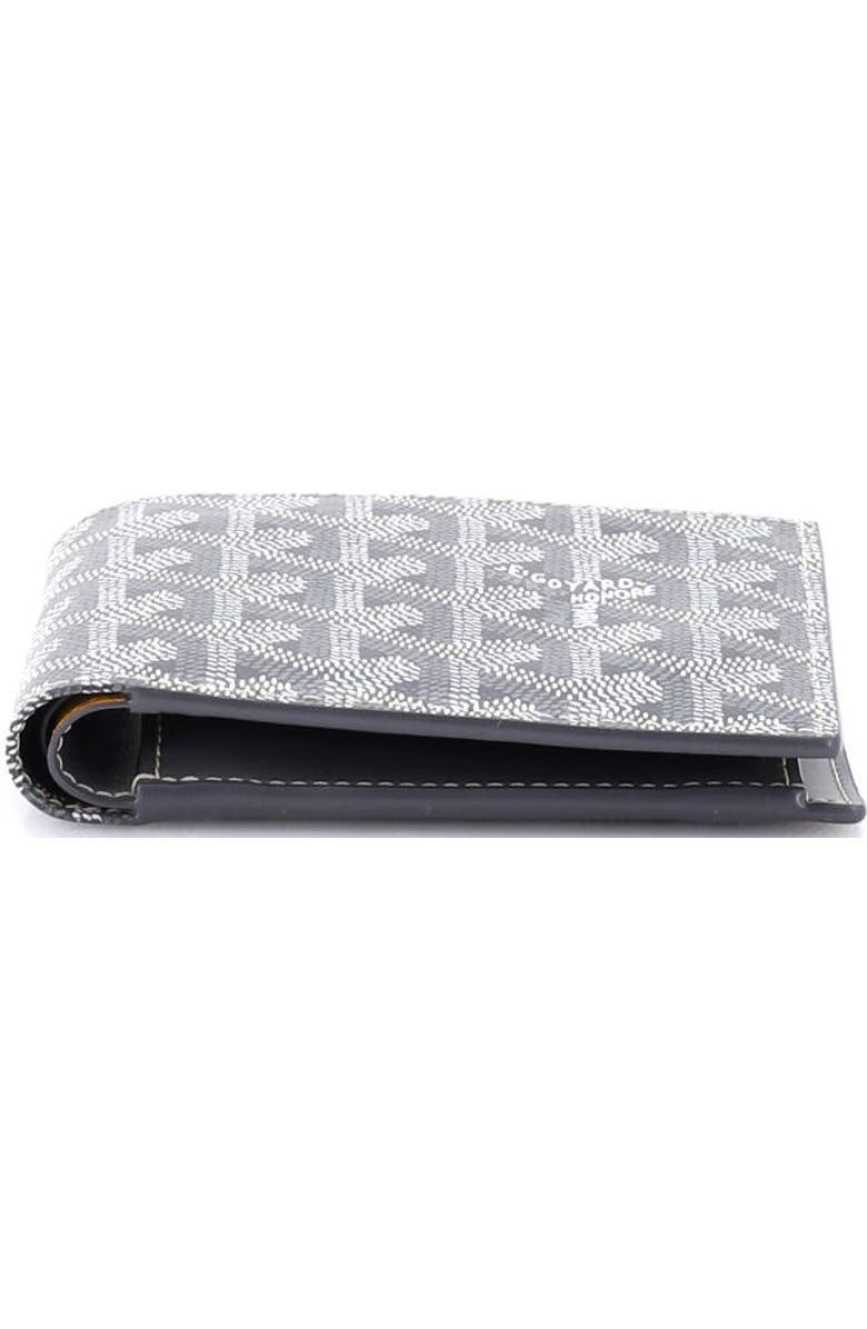 Pre-Owned Goyard Saint Florentin Wallet Coated Canvas, Alternate, color, Gray
