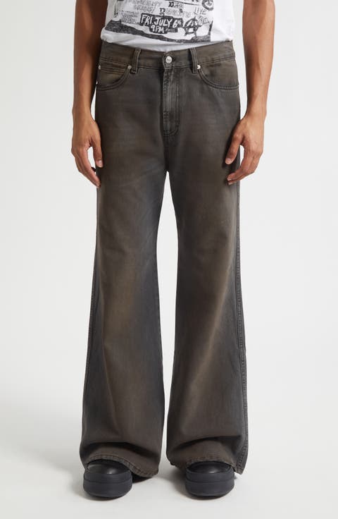 Phat Slouchy Flare Jeans (Dirty Outcast Grey)